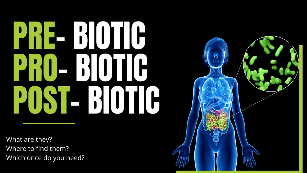 Kakšna je razlika med probiotiki, prebiotiki in postbiotiki?